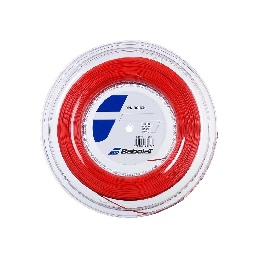 Rollo cuerda tenis Babolat RPM ROUGH 1.25 200m