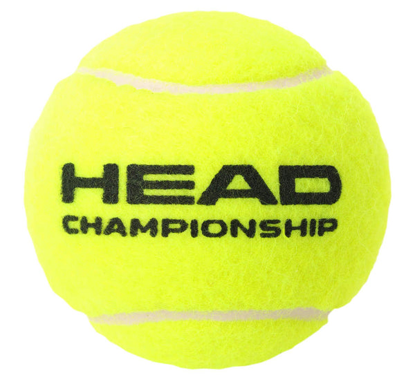Pack X4 pelotas tenis Head Championship 3B
