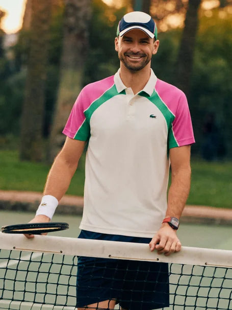 Pack doble Lacoste Wristband – estilo premium para deportista