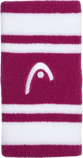 Muñequera Head Striped 5" bicolor – diseño moderno y funcional