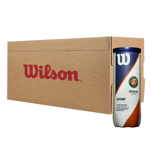 Caja Pelotas de tenis Wilson Roland Garros 3Bx24