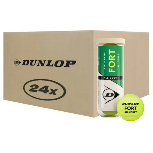 Caja Pelotas Dunlop Fort 3 All Court x24