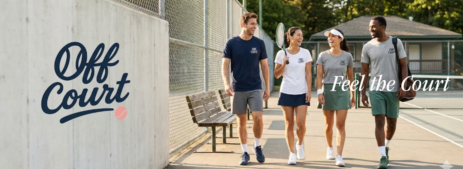 Off Court tennis lifestyle apparel edición limitada