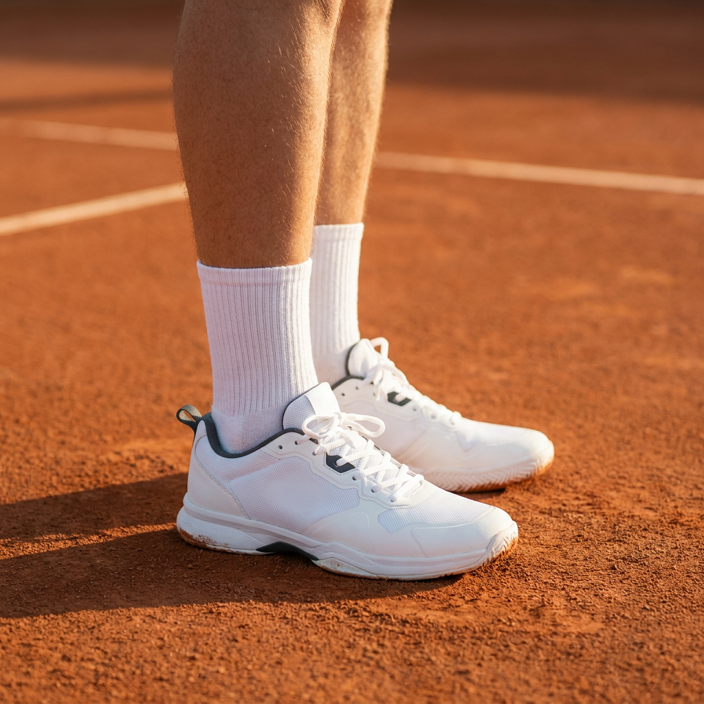 Zapatillas de tenis CenterCourt — zapatillas sobre cancha de arcilla
