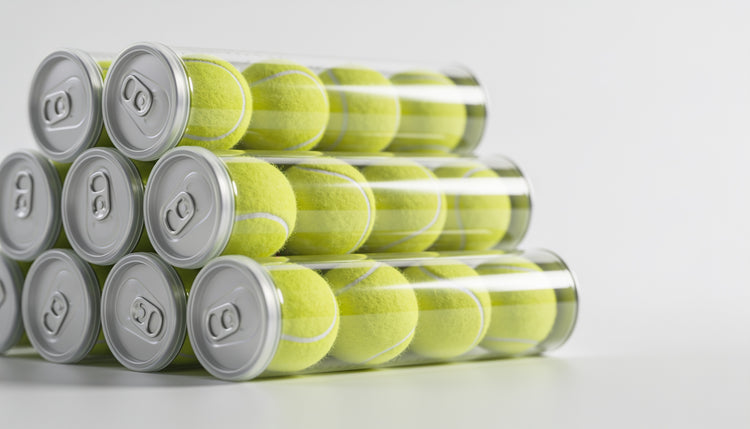 Packs de pelotas de tenis