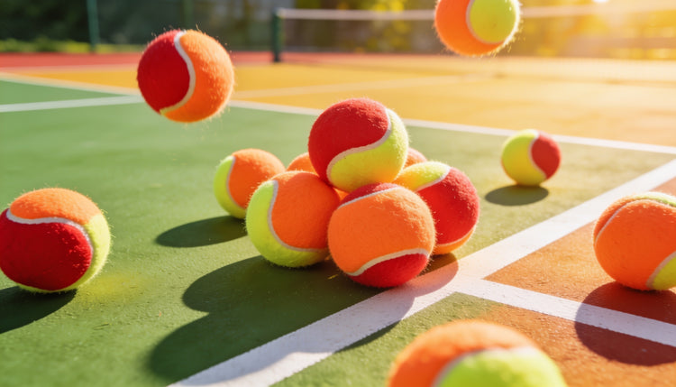 Pelotas de tenis de iniciacion para ninos
