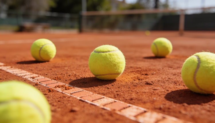 Pelotas de tenis para cancha de arcilla