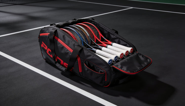 Bolso de tenis para 9 raquetas de torneo