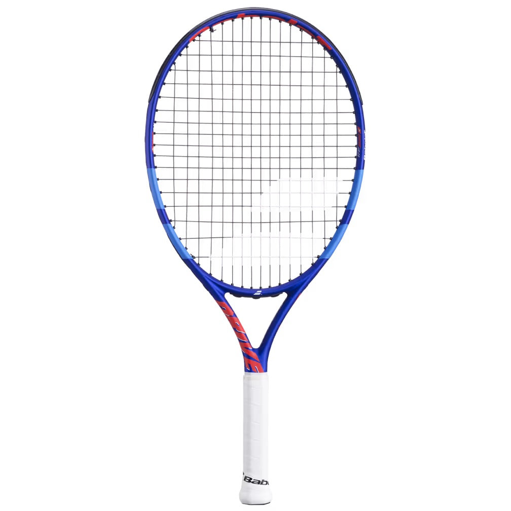 Raqueta de tenis junior Babolat Drive Junior 23 2025 azul, vista frontal