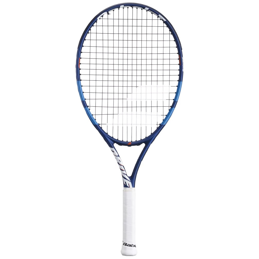 Raqueta de tenis junior Babolat Drive Junior 24 2025 azul, vista frontal