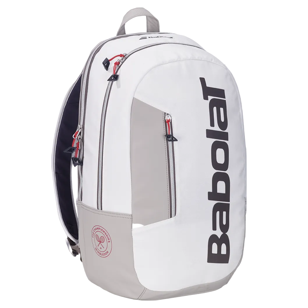 Mochila de tenis Babolat Pure Lite Wimbledon 2026 vista frontal