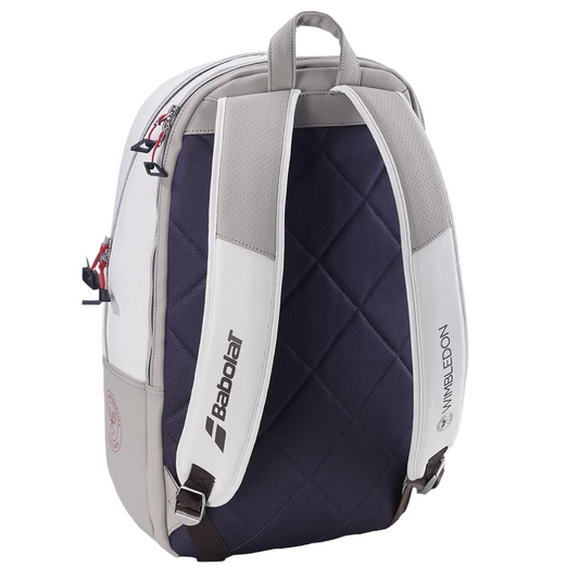 Mochila de tenis Babolat Pure Lite Wimbledon 2026 vista posterior