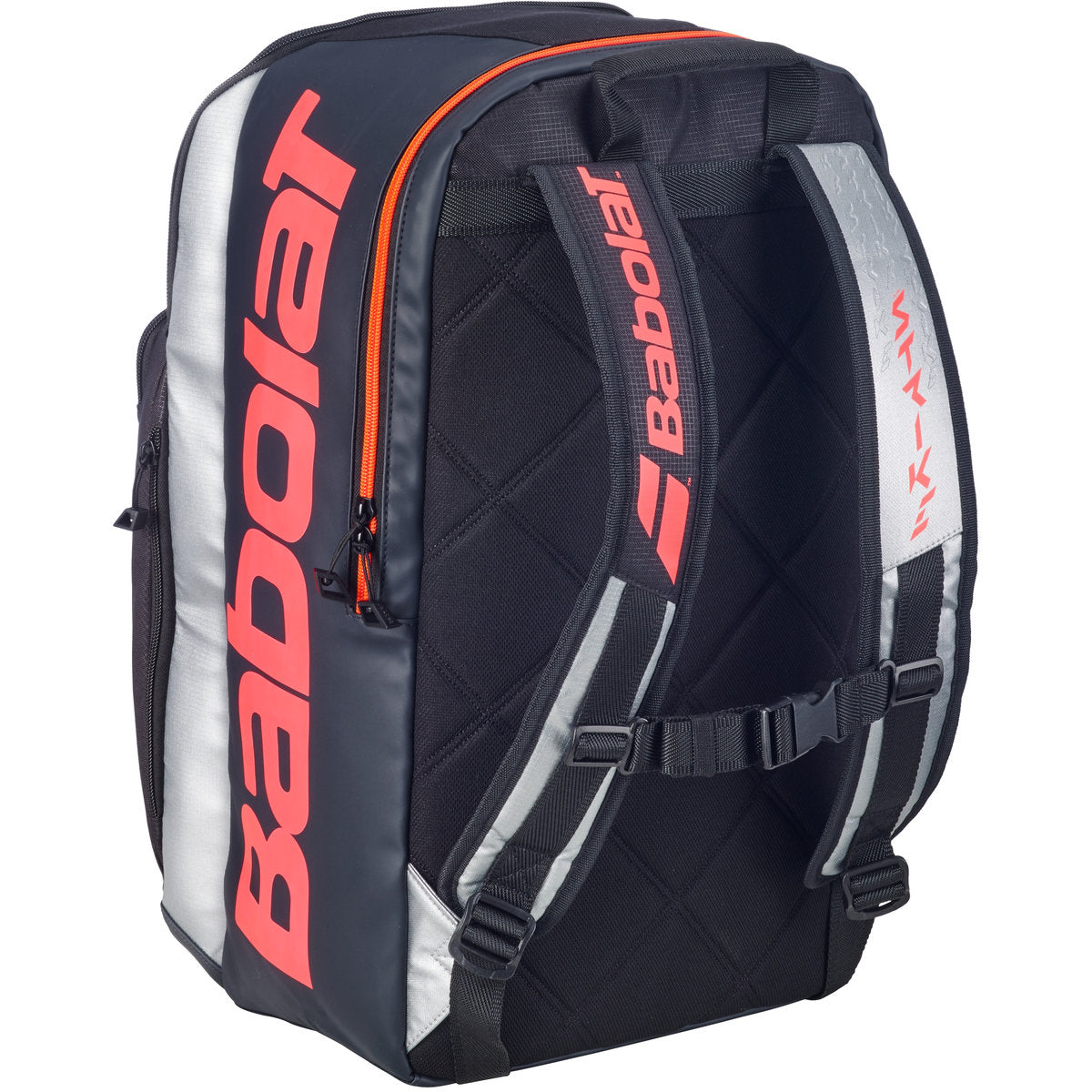 Mochila Babolat Pure Strike Carbon Gris, vista posterior