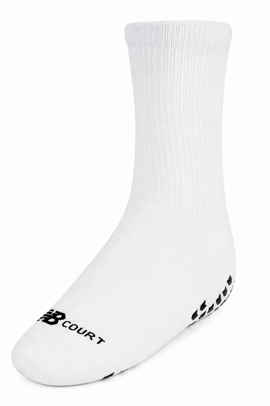 Calcetines Tenis Unisex New Balance Pro Tennis Crew 2 Pack Blanco