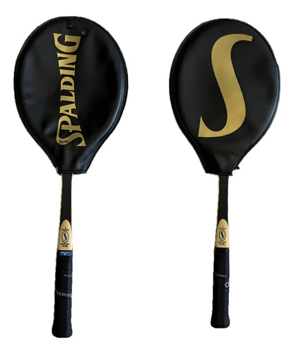 Raqueta Spalding Accomplice — Madera Vintage con Funda Original