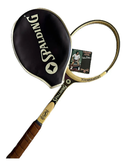 Raqueta Spalding Tournament — Madera Vintage con Funda Original