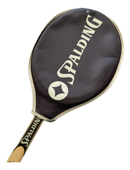 Raqueta Spalding Tournament — Madera Vintage con Funda Original