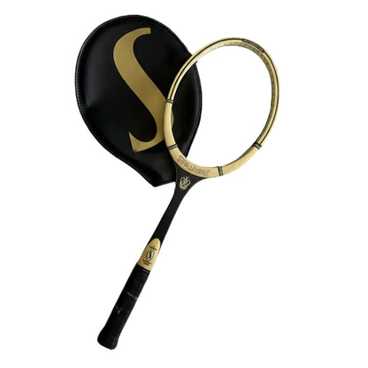 Raqueta Spalding Accomplice — Madera Vintage con Funda Original