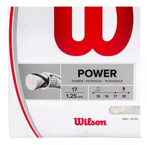 Rollo Cuerda Wilson SYNTHETIC GT PWR 1.25