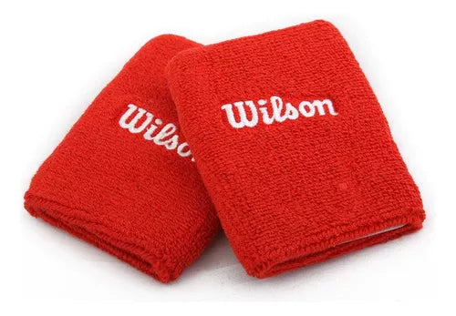 Muñequera Wilson Larga x2