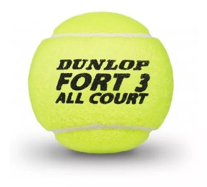 Pack x4 pelotas Dunlop Fort 3 3B