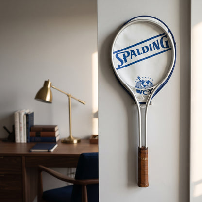 Raqueta de Tenis Antigua Spalding Smasher WCT — Original, Sin Uso