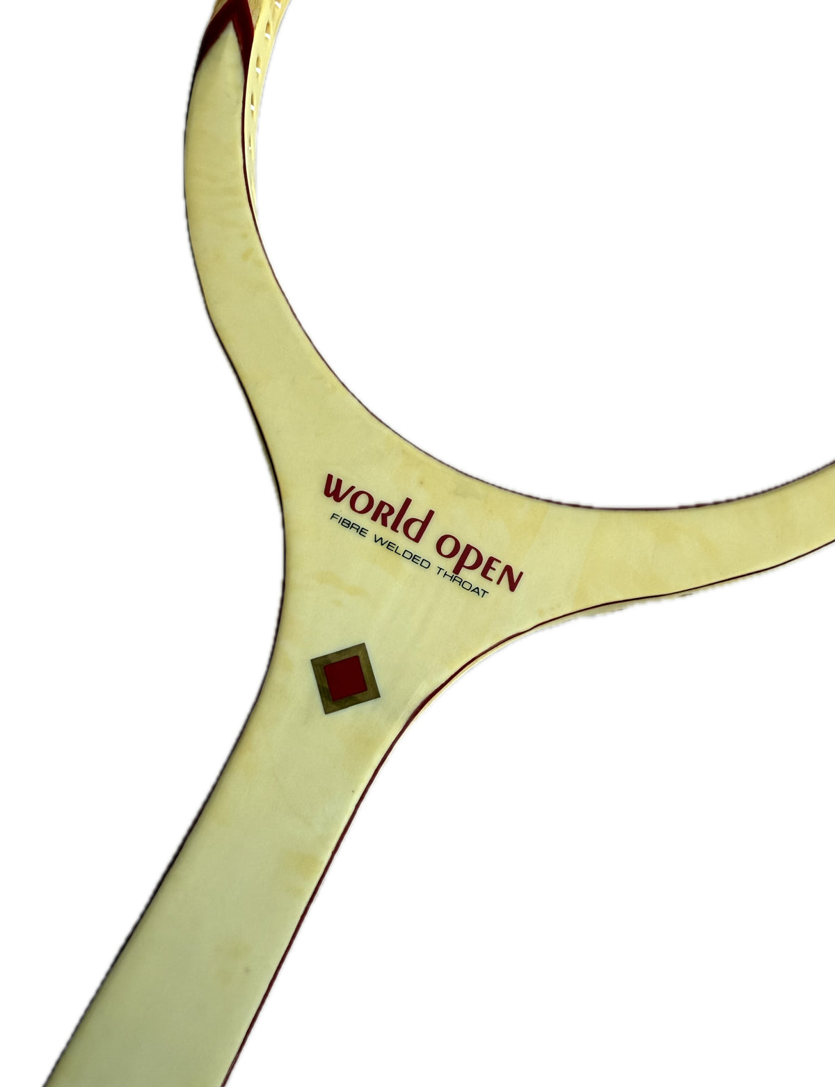 Raqueta de Tenis Antigua Spalding World Open — Original, Sin Uso