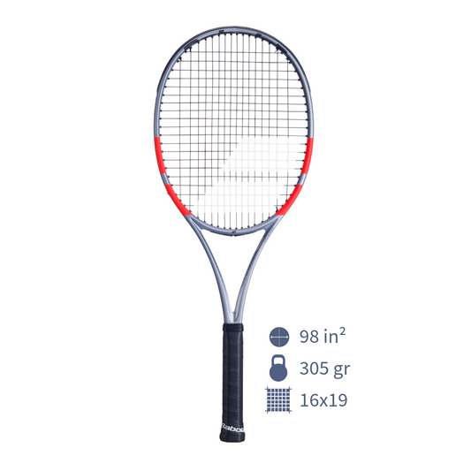 Babolat Pure Strike 98 16x19 Gen4 Gris