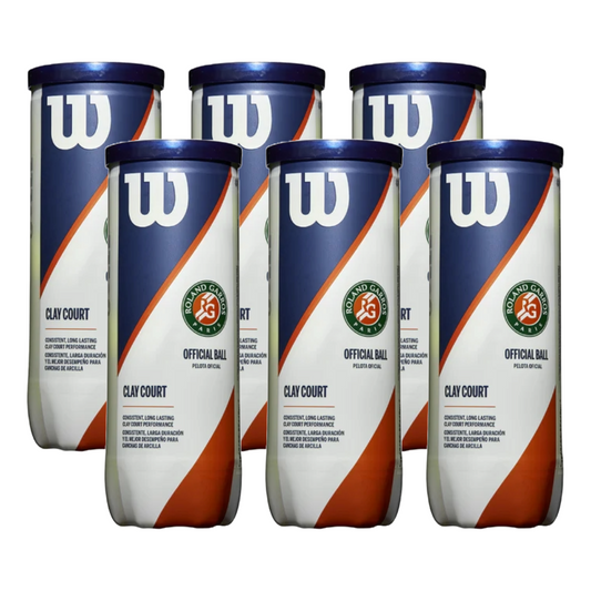 Pack x6 pelotas Roland Garros 3B