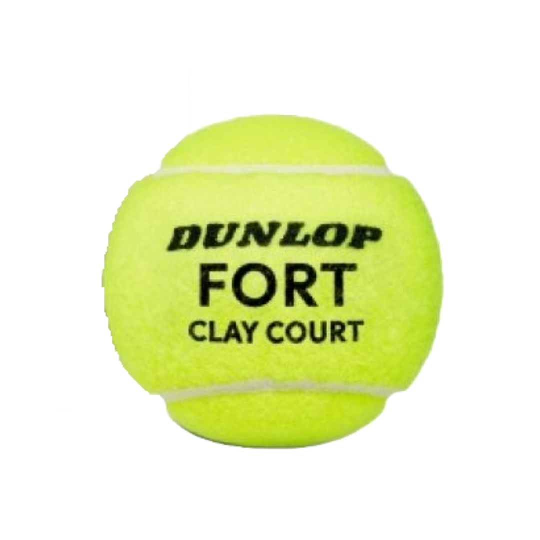 Pelota tenis Dunlop FortClay 4B - Envase ecológico