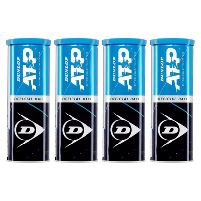Pack x4 pelotas Dunlop ATP 3B