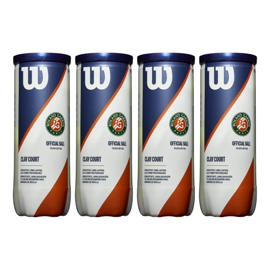 Pack x4 pelotas Rolan Garros 3B