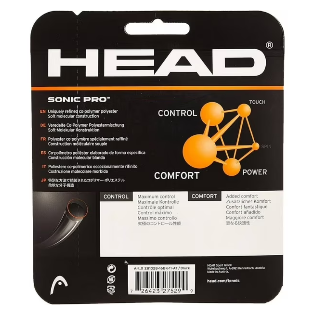Set cuerda Head Sonic Pro 1.25