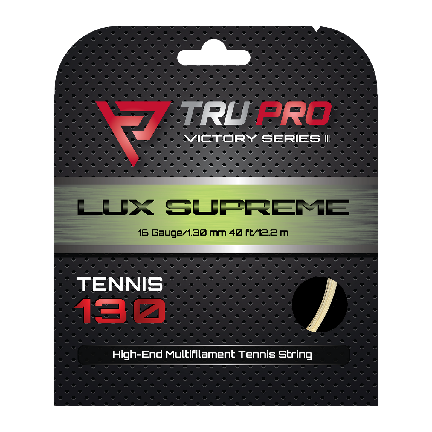 Set Cuerda de tenis TRU PRO Lux Supreme 12.2 m