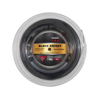 Rollo cuerda de tenis Tru Pro Black Knight 200m