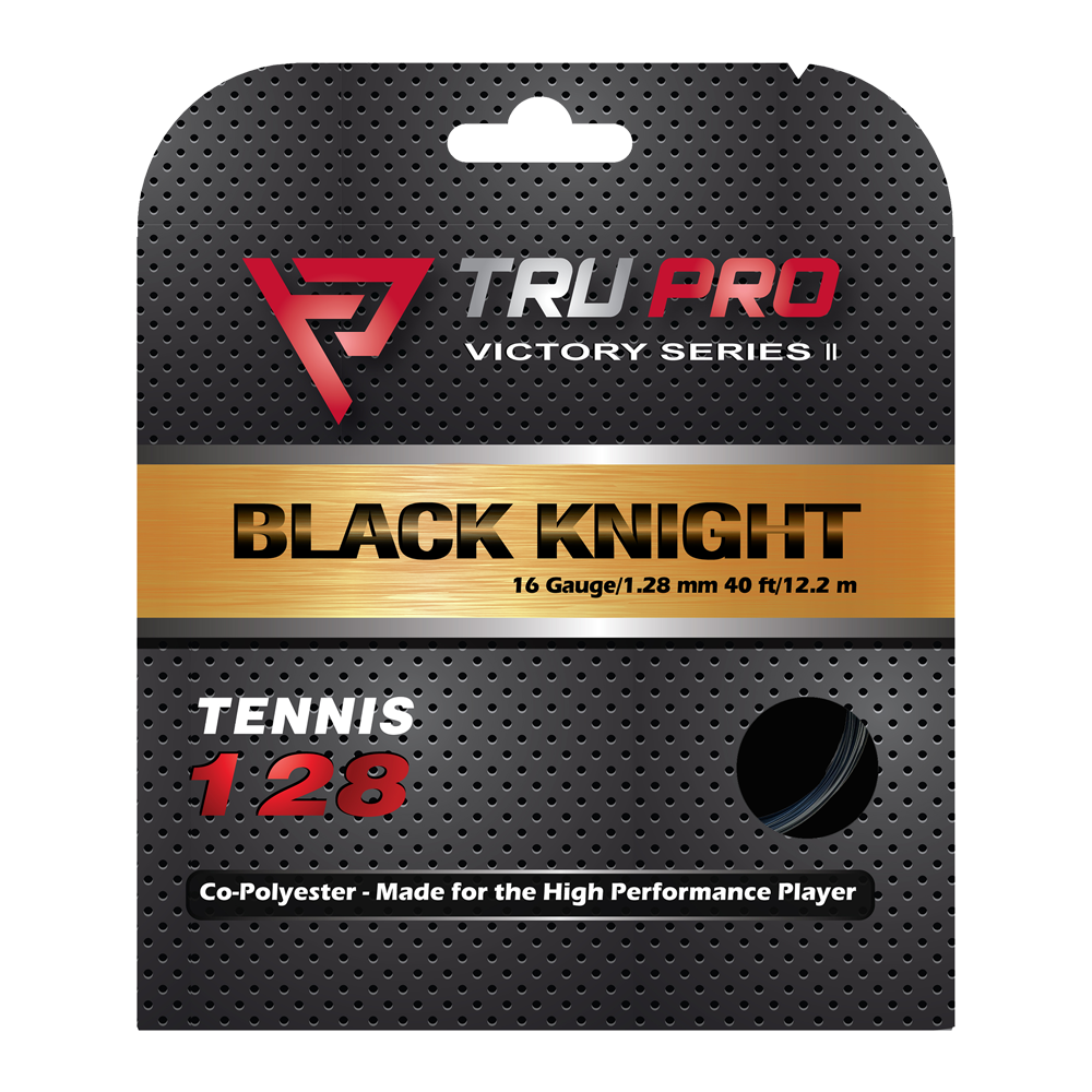 Set Cuerda de Tenis TRU PRO Black Knight
