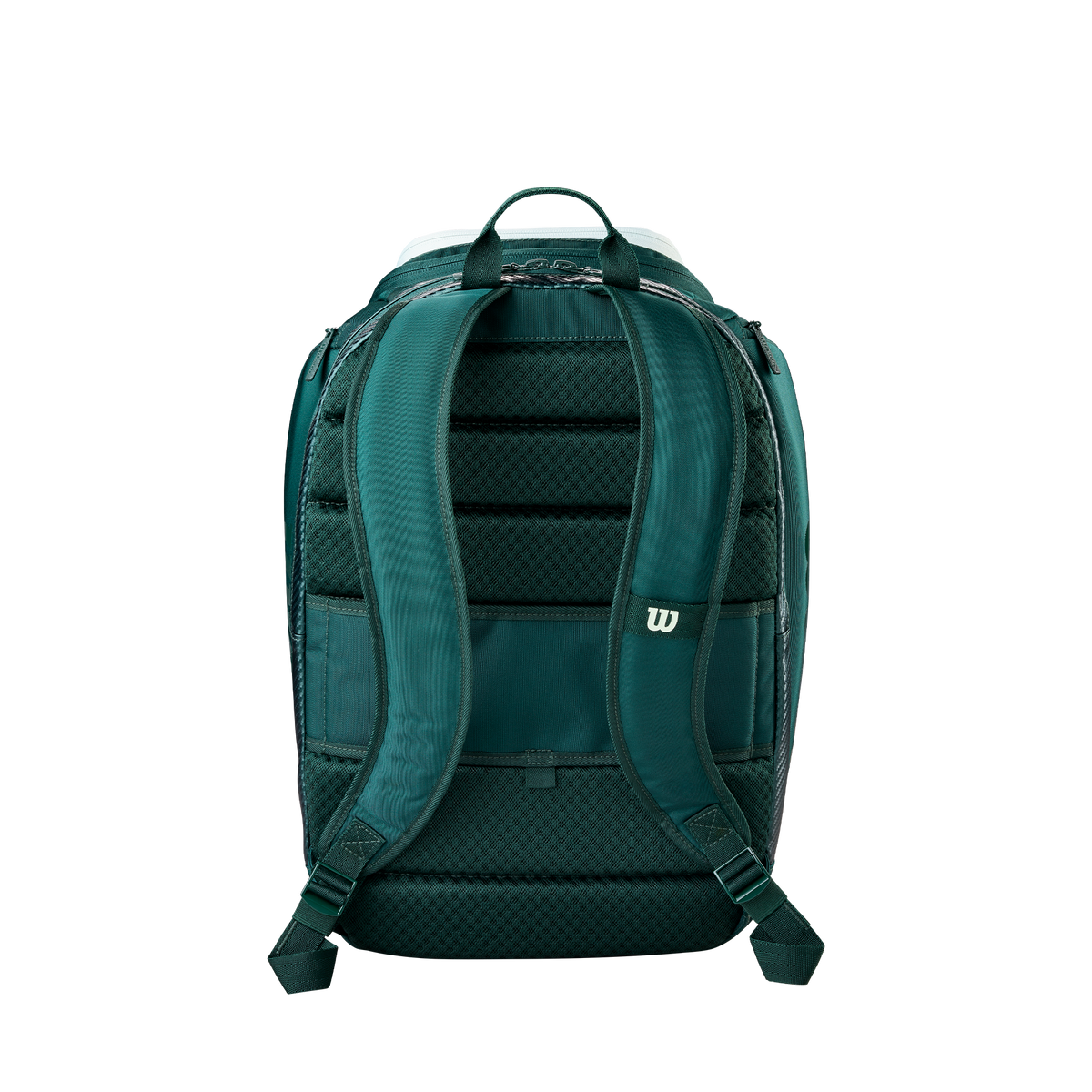 Mochila Wilson Blade V10 verde, vista posterior