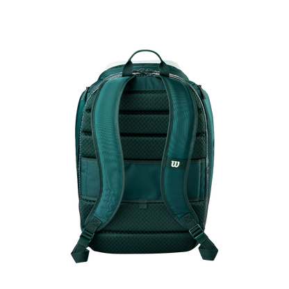 Mochila Wilson Blade V10 verde, vista posterior