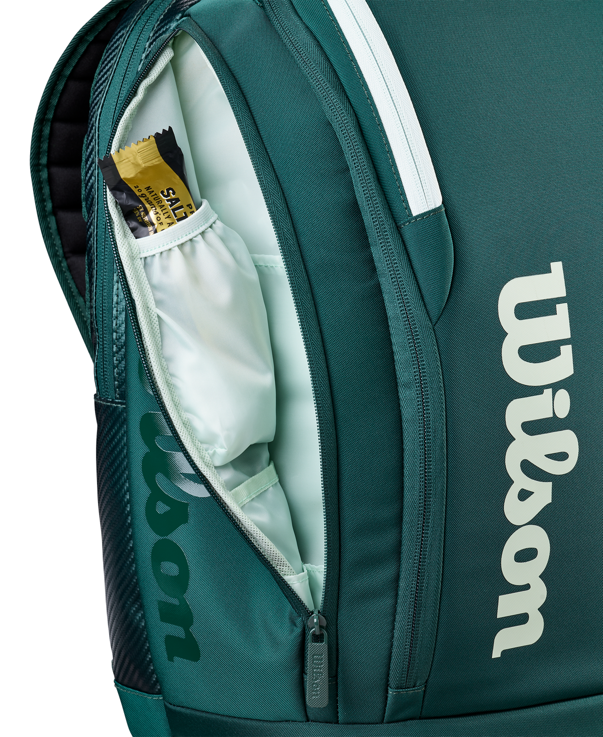 Mochila Wilson Blade V10 verde, interior