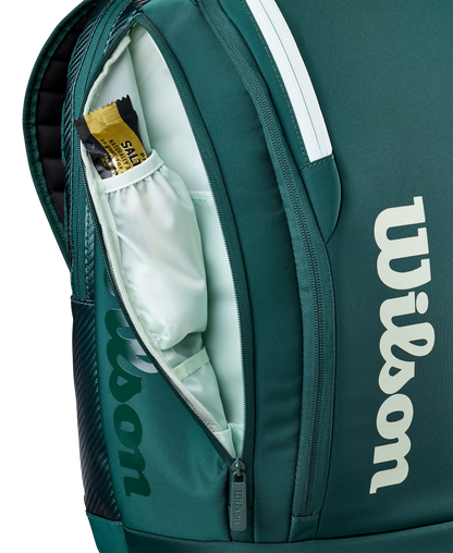 Mochila Wilson Blade V10 verde, interior