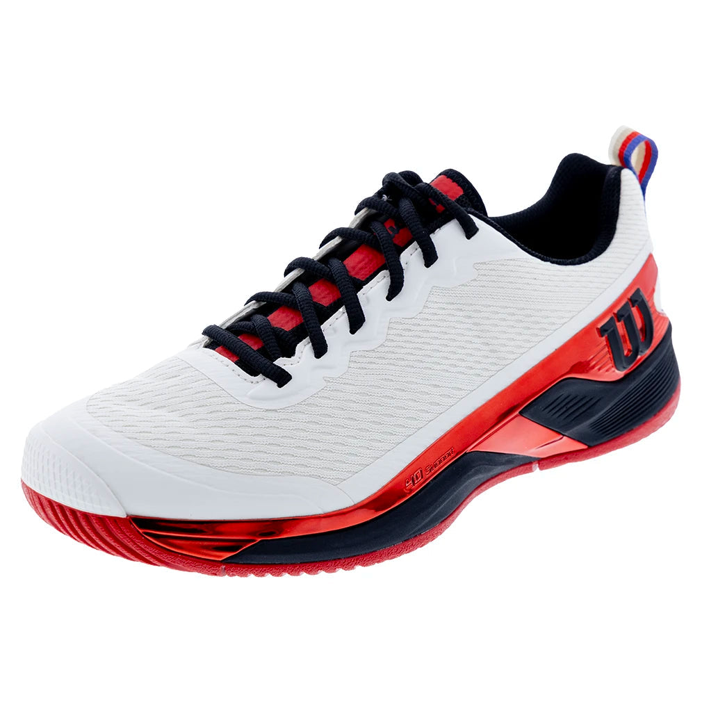 Zapatillas Tenis Wilson Rush Pro 4.5 Clay Navy Hombre