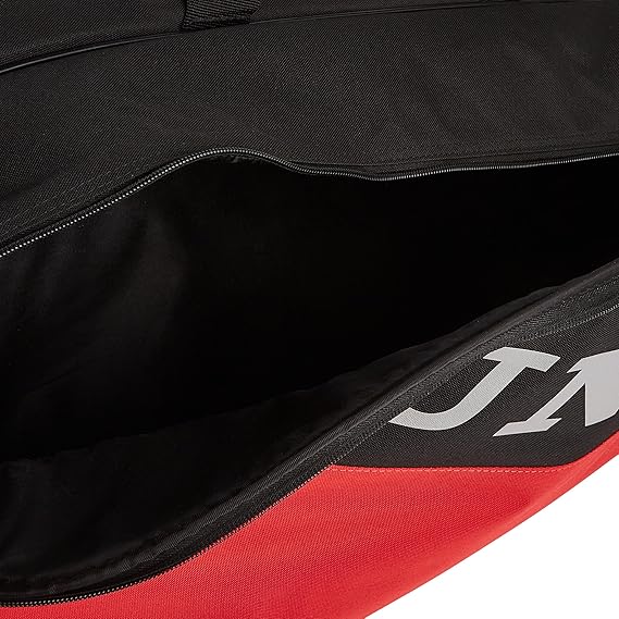 Bolso Dunlop CX-Club con compartimentos principales para raquetas y espacio extra para accesorios.