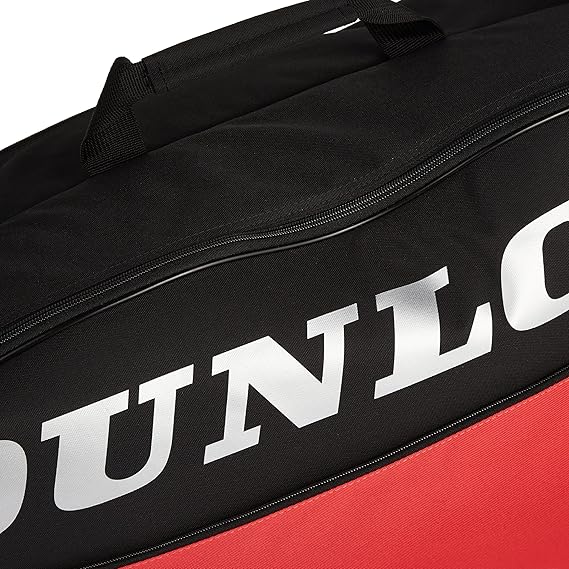Dunlop CX-Club 10R con materiales resistentes, correas acolchadas y múltiples compartimentos.