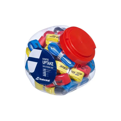 Grip Babolat Syntec Uptake x30 en varios colores, ideal para mejorar el agarre de tu raqueta