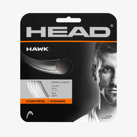 Set cuerda Head Hawk 1.30 de 12m, control y precisión para jugadores competitivos