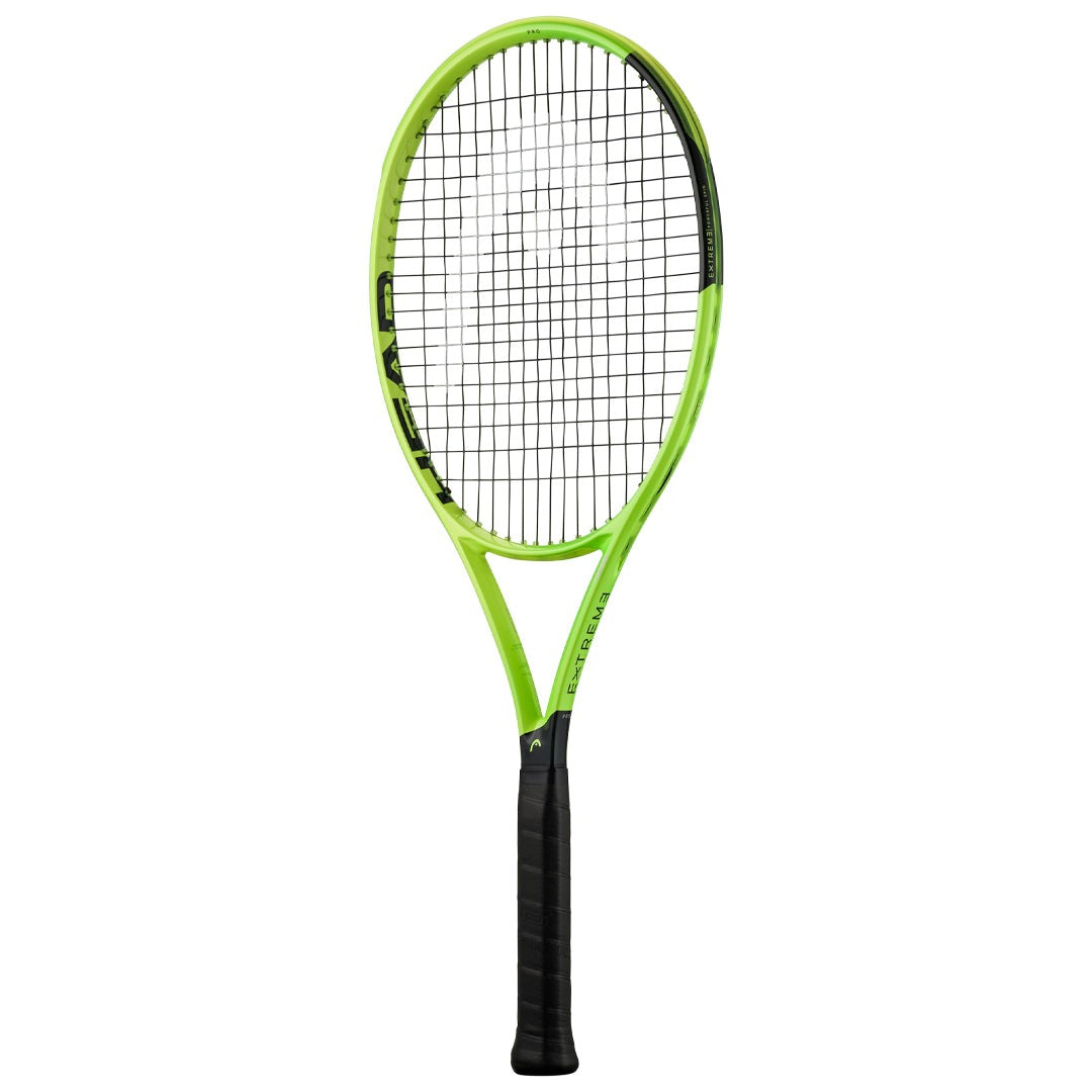 Raqueta de tenis Head Extreme Pro 2026 verde lima, vista frontal