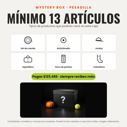 Caja Pesadilla: mínimo 13 artículos