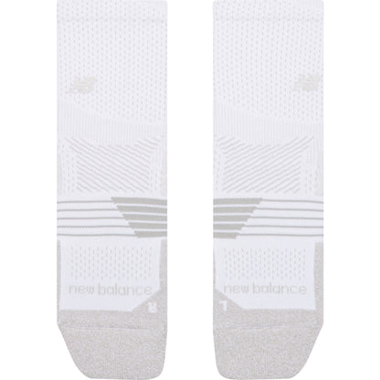 Calcetines Tenis Unisex New Balance Pro Tennis Quarter 2 Pack Blanco