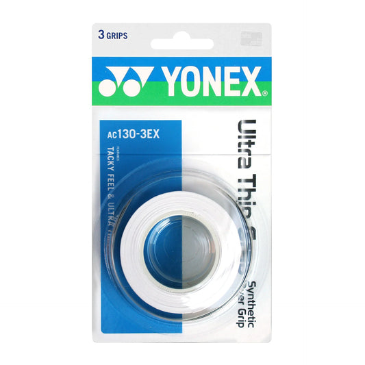 Overgrip Yonex Ultra Thin: diseño ultradelgado para un agarre natural y cómodo.