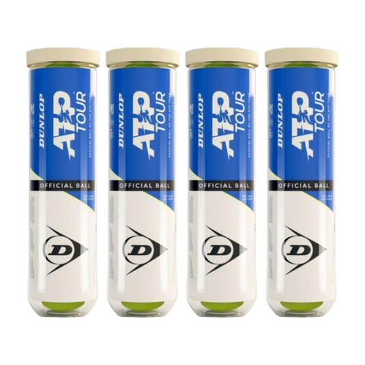 Pack x4 pelota tenis Dunlop ATP 4B